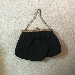 Vintage Clutch Bag with Chain